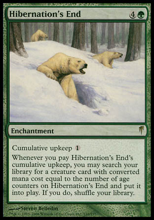 Hibernation's End (Coldsnap) Near Mint Foil