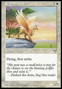 Ekundu Griffin (Mirage) Near Mint