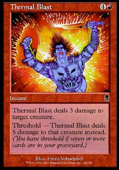 Thermal Blast (Odyssey) Near Mint