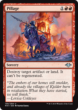 Pillage (Modern Horizons) Near Mint Foil