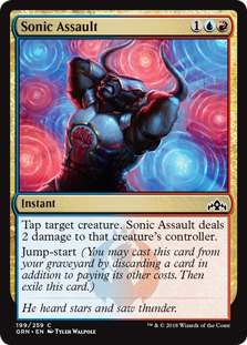 Sonic Assault (Guilds of Ravnica) Near Mint