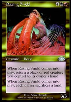 Razing Snidd (Planeshift) Good Foil