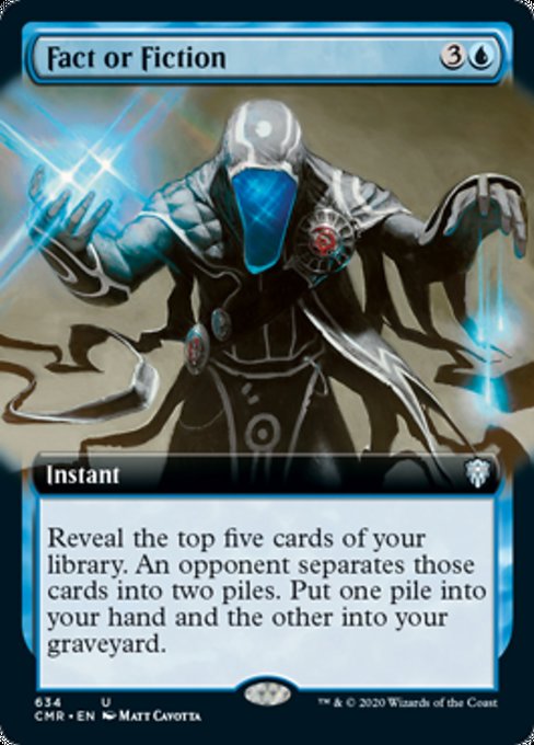 Fact or Fiction (Extended Art) (Commander Legends) Near Mint