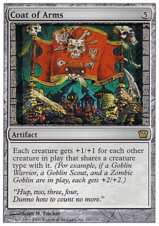 Coat of Arms (9th Edition) Near Mint Foil