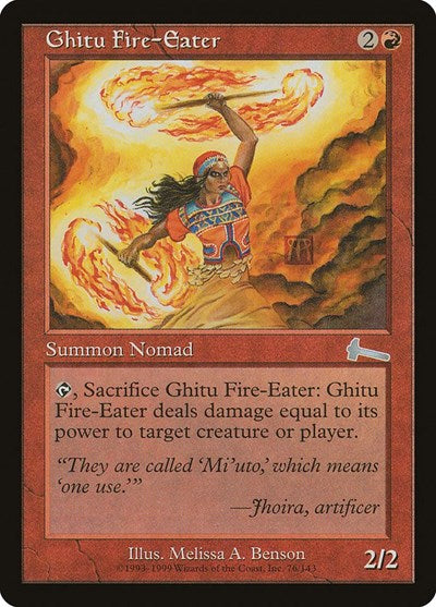 Ghitu Fire-Eater (Urza's Legacy) Near Mint