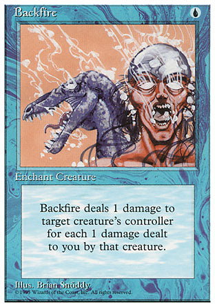 Backfire (4th Edition) Light Play