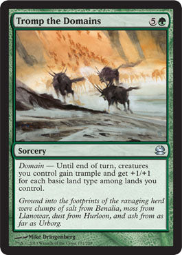 Tromp the Domains (Modern Masters) Near Mint Foil