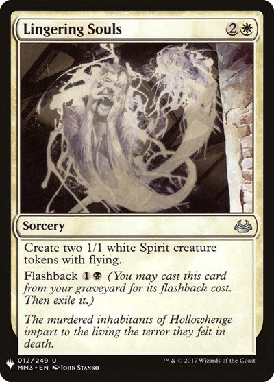 Lingering Souls (Mystery Booster) Near Mint