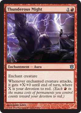 Thunderous Might (Born of the Gods) Near Mint