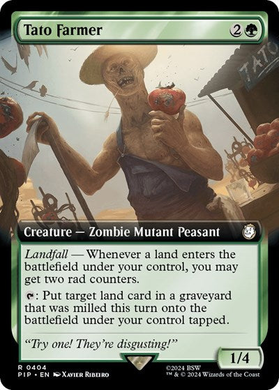 Tato Farmer (Extended Art) (Universes Beyond: Fallout) Near Mint