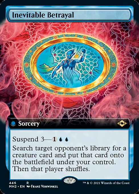 Inevitable Betrayal (Extended Art) (Modern Horizons 2) Near Mint