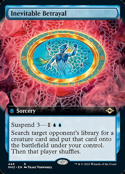 Inevitable Betrayal (Extended Art) (Modern Horizons 2) Near Mint Foil