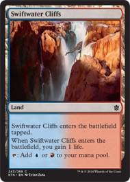 Swiftwater Cliffs (Khans of Tarkir) Near Mint