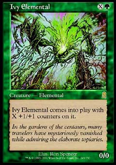 Ivy Elemental (Odyssey) Near Mint Foil