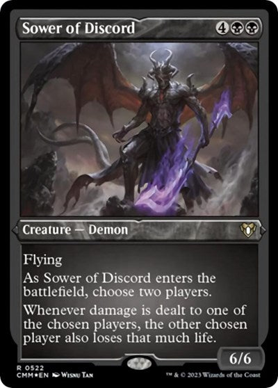 Sower of Discord (Foil Etched) (Commander Masters) Near Mint