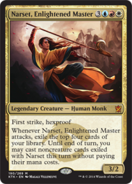 Narset, Enlightened Master (Khans of Tarkir) Near Mint