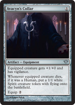 Avacyn's Collar (Dark Ascension) Near Mint Foil