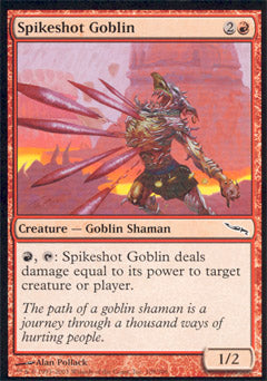 Spikeshot Goblin (Mirrodin) Light Play