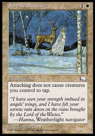 Serra's Blessing (Weatherlight) Good