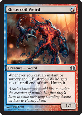 Blistercoil Weird (Return to Ravnica) Near Mint Foil