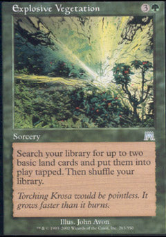 Explosive Vegetation (Onslaught) Near Mint