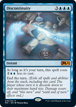 Discontinuity (Magic 2021 Core Set) Near Mint