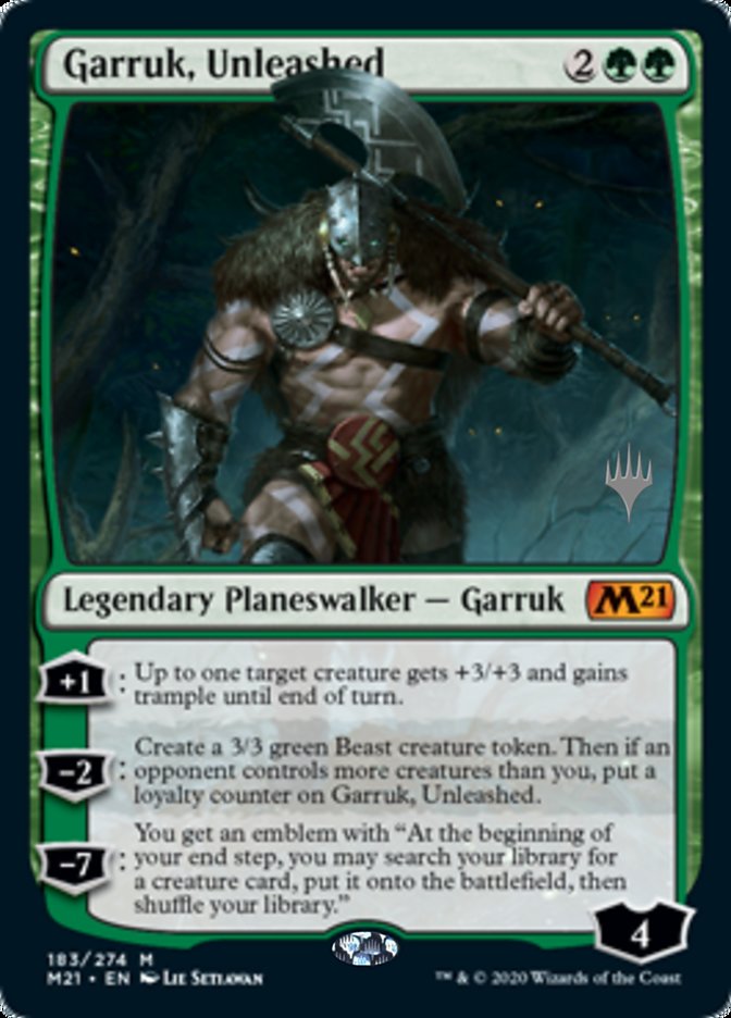 Garruk Unleashed (Promo Pack) Near Mint