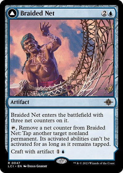 Braided Net (The Lost Caverns of Ixalan) Near Mint Foil
