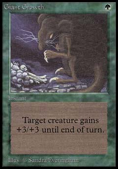 Giant Growth (Alpha) Near Mint