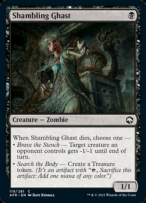 Shambling Ghast (Adventures in the Forgotten Realms) Near Mint Foil