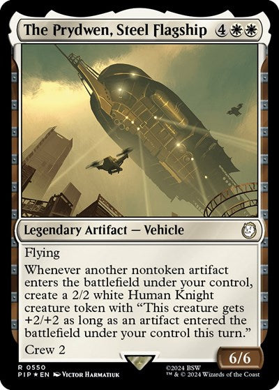 The Prydwen, Steel Flagship (Surge Foil) (Universes Beyond: Fallout) Near Mint