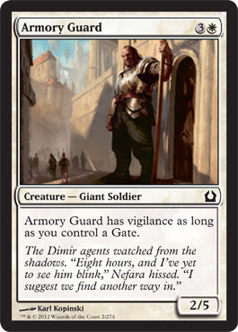 Armory Guard (Return to Ravnica) Near Mint Foil