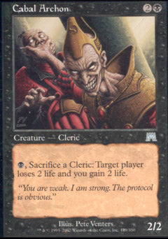 Cabal Archon (Onslaught) Near Mint Foil