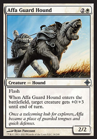 Affa Guard Hound (Rise of the Eldrazi) Light Play
