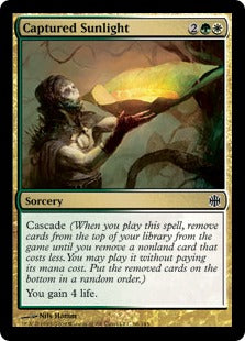Captured Sunlight (Alara Reborn) Near Mint Japanese
