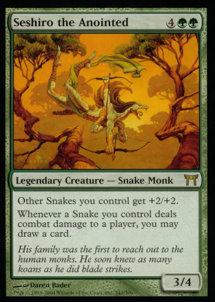 Seshiro the Anointed (Champions of Kamigawa) Near Mint Foil