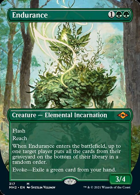 Endurance (Borderless) (Modern Horizons 2) Near Mint