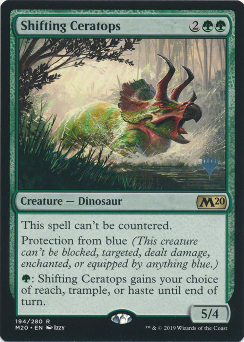 Shifting Ceratops (Promo Pack) Near Mint Foil