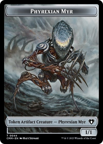 Phyrexian Myr Token (Commander Masters) Near Mint