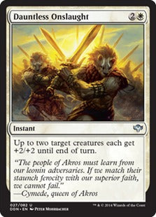 Dauntless Onslaught (Duel Decks: Speed vs Cunning) Near Mint