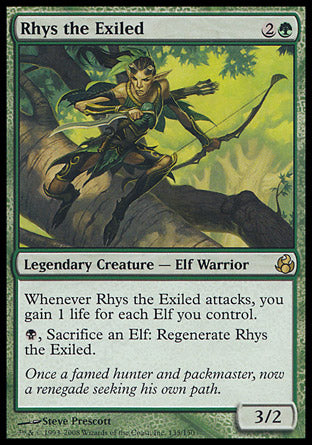Rhys the Exiled (Morningtide) Near Mint Foil