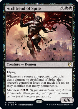Archfiend of Spite (Commander 2019) Near Mint