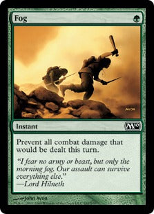 Fog (Magic 2010 Core Set) Light Play Foil