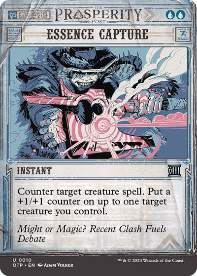 Essence Capture (Outlaws of Thunder Junction: Breaking News) Near Mint