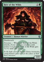Heir of the Wilds (Khans of Tarkir) Near Mint