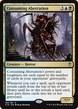 Consuming Aberration (Commander 2016 Edition) Near Mint