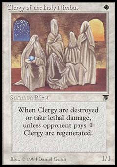 Clergy of the Holy Nimbus (Legends) Near Mint