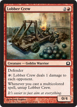 Lobber Crew (Return to Ravnica) Near Mint Foil