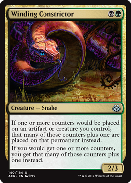 Winding Constrictor (Aether Revolt) Near Mint