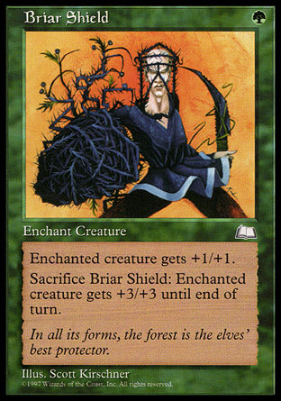 Briar Shield (Weatherlight) Near Mint